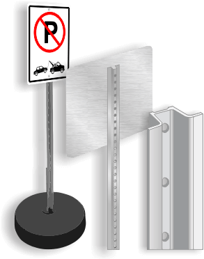 Poteaux, supports et accessoires
